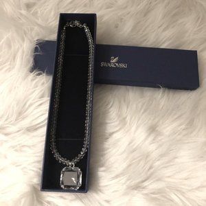 Swarovski Necklace with Large Crystal Pendant